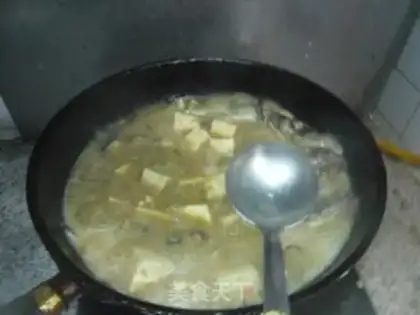 Make Mingtae fish tofu step 9