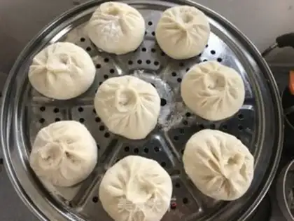 Make Squid egg buns step 8