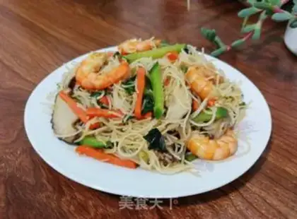 Make Shrimp fried powder step 7