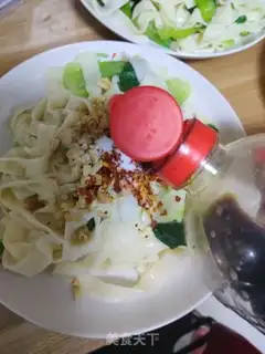 Make Oily noodles step 4