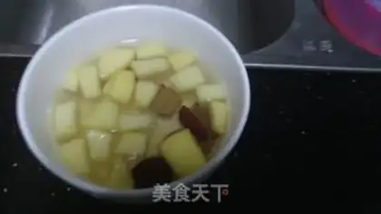 Make Red-tree apple soup step 2