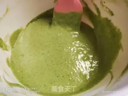 Make Spinach cake step 3