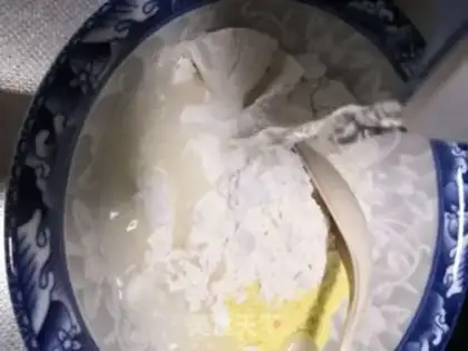 Make Pancake fruit step 1