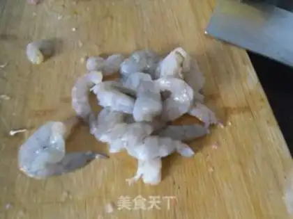 Make Shrimp chicken step 1