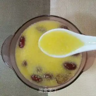 Make Sweet, sweet, red-tree porridge step 6