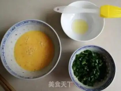 Make Egg sausage powder step 0