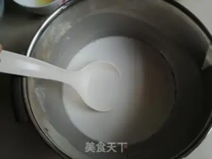 Make Egg sausage powder step 2