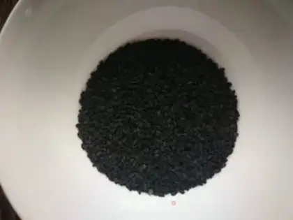 Make Black sesame peanut rice step 0