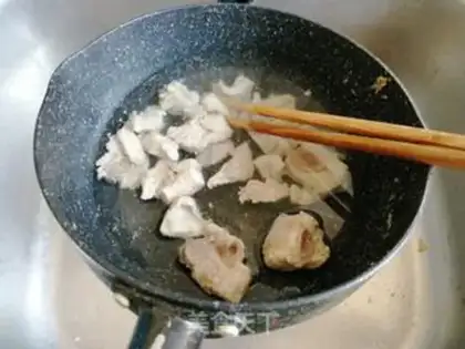 Make Corn carrot steak soup step 3
