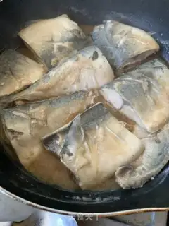 Make The Japanese sauce boiled the mackerel step 4