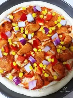 Make Chicken pizza in Orleans step 8