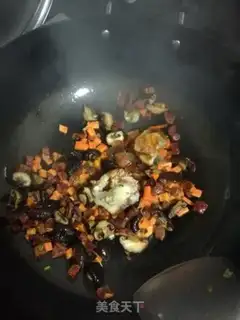 Make A simple version of Qi Po fried rice step 8