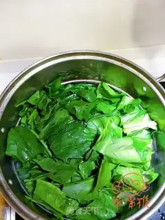Make A thousand spinach step 1