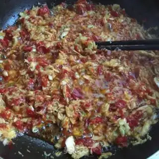 Make Spicy pepper garlic sauce step 5