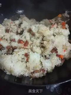 Make A simple version of Qi Po fried rice step 10
