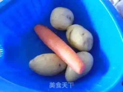 Make Curry potatoes step 0
