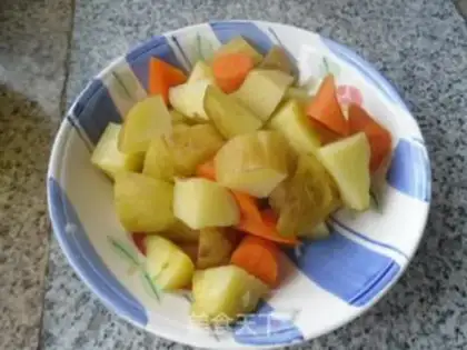 Make Curry potatoes step 3