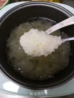Make A silver ear of rice wine step 5