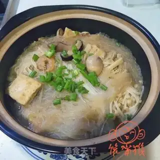 Make Dry shrimp fungus tofu step 11