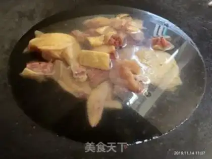 Make Hot chicken soup step 2