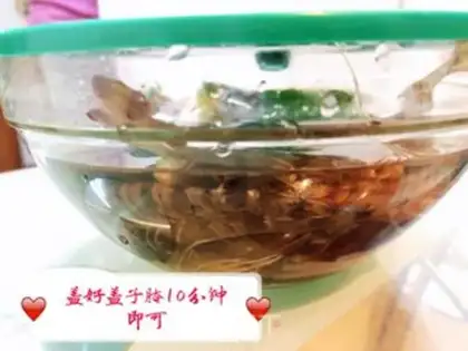 Make Drunk shrimp step 4