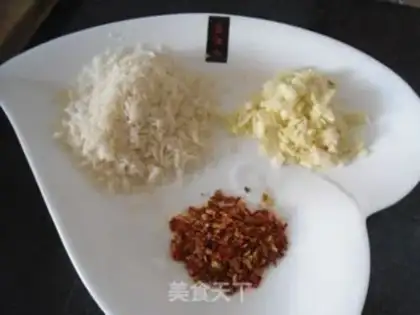 Make Garlic fries step 1