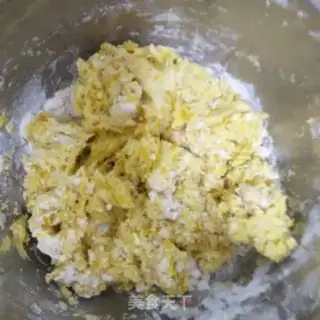 Make Pumpkin rice cake step 3