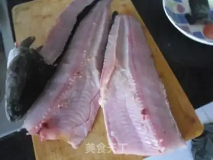 Make Milk soup fish step 1