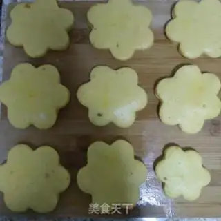 Make Pumpkin rice cake step 5