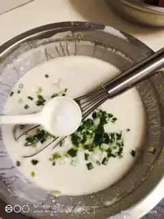 Make Onion pancakes step 2