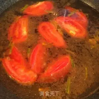 Make Tomato beef noodles step 5