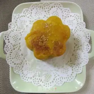 Make Pumpkin rice cake step 10