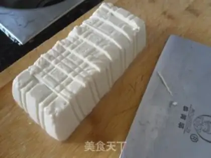 Make Crab gold tofu step 2