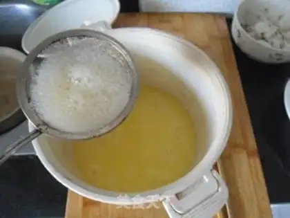 Make Crab gold tofu step 5