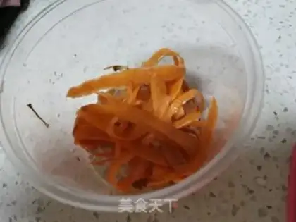 Make Carrot eggcake step 1
