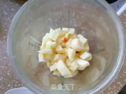 Make Carrot apple juice step 2