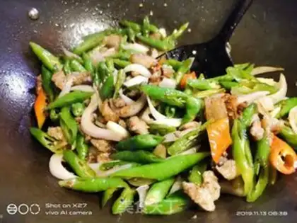 Make Onion slices of pepper step 3