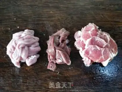 Make Three and a few sour dishes step 1