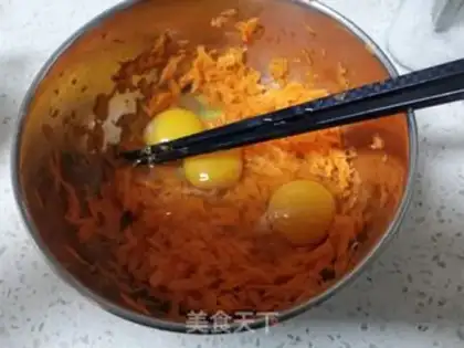 Make Carrot eggcake step 5