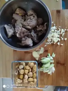 Make Chestnut chicken step 2
