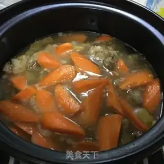 Make Carrot lamb stew step 6