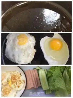 Make Egg sandwich step 1