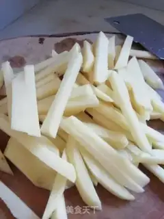 Make French fries step 0