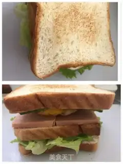 Make Egg sandwich step 3
