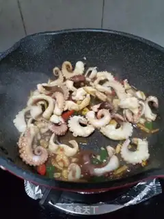 Make Soy sauce, octopus step 7