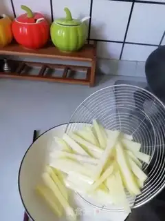 Make French fries step 2