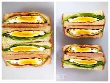 Make Egg sandwich step 5
