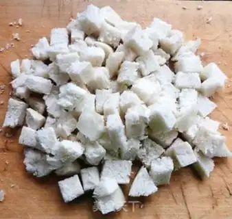 Make Onion gold buns step 1