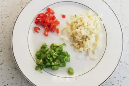 Make Garlic fan steamed shrimp step 5