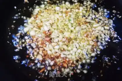 Make Garlic fan steamed shrimp step 7